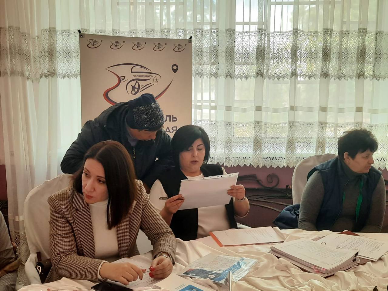 Помощь жителям приграничных районов в ПВР.